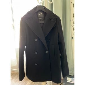 Armani Exchange AX Men Double Breasted CoatJacket